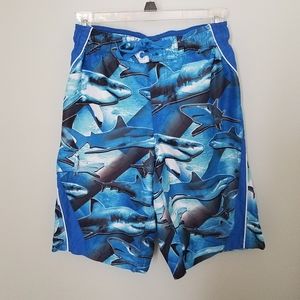 Hang Ten Boys Swim Trunks Shorts Size‎ Large